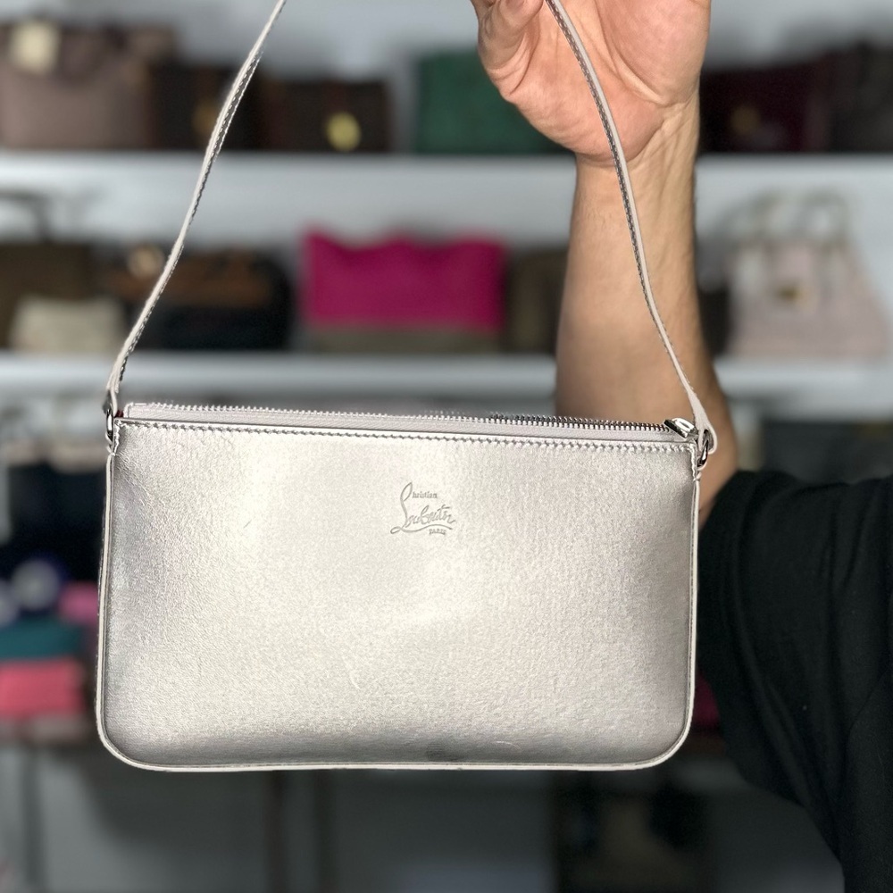 Louboutin Metallic Bag